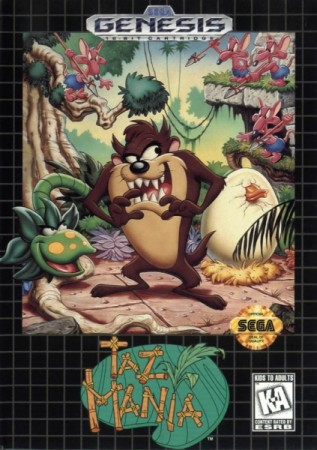Taz Mania (Import USA) - Megadrive