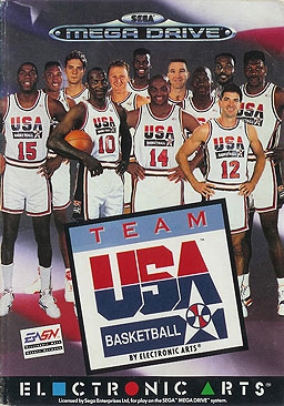 Team USA Basketball en boîte - Megadrive