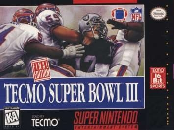 Tecmo Super Bowl III: Final Edition (import USA) - Super Nintendo