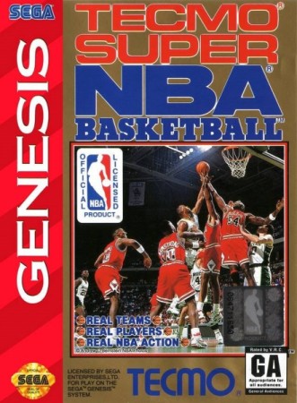 Tecmo Super NBA Basketball (import USA) - Megadrive
