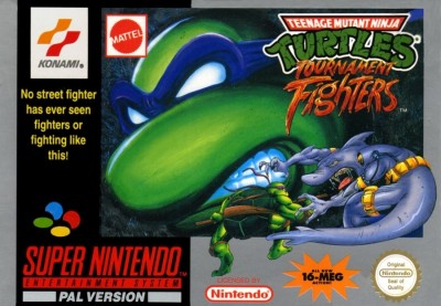 SN Teenage Mutant Hero Turtles Tournament Fighters En Boite - Super Nintendo