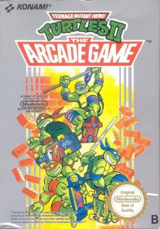 Teenage Mutant Hero Turtles II : The Arcade Game - NES