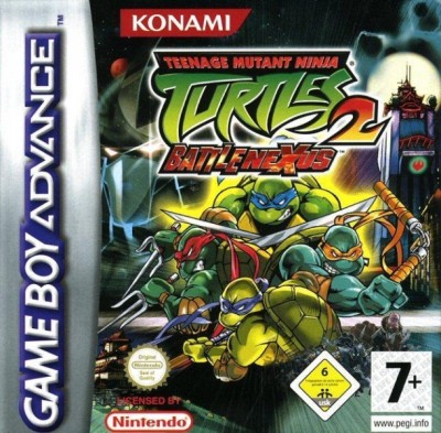 Teenage mutant ninja turtles 2 battle nexus - Game Boy Advance