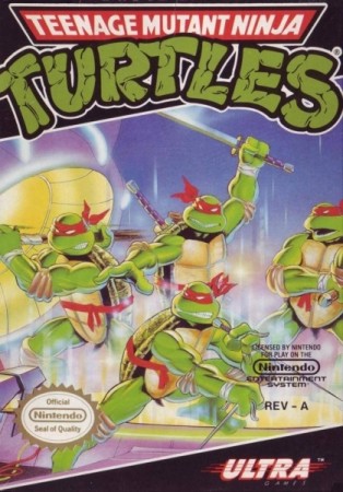 Teenage Mutant Ninja Turtles (import USA) - NES