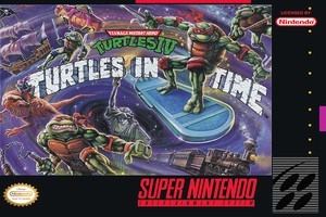 Teenage Mutant Ninja Turtles IV : Turtles in Time (Import USA) - Super Nintendo