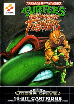 Teenage Mutant Ninja Turtles: Tournament Fighters en boîte - Megadrive