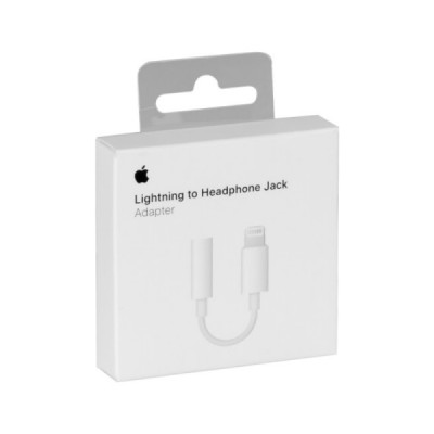 Apple Câble  Adaptateur Lightning vers Jack - Téléphone