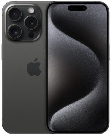 iPhone 15 Pro 128 Go Titane noir - Téléphone