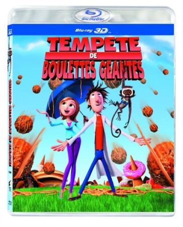 Tempête de Boulettes Géantes 3D - BluRay