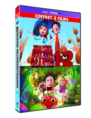 Tempête de Boulettes Géantes 1 & 2  - DVD