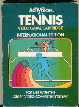 Tennis International Edition - Atari 2600