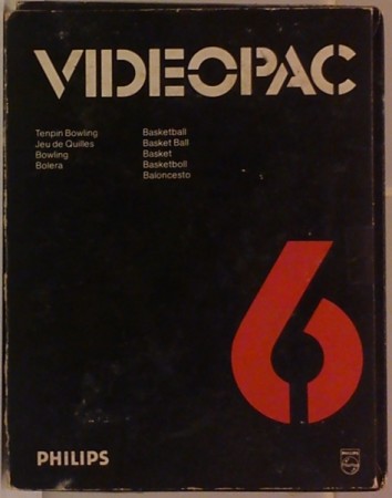 Jeu de Quilles et Basket Ball Videopac N°6 - Philips Videopac