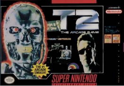 Terminator 2 T2: The Arcade Game (import USA) - Super Nintendo