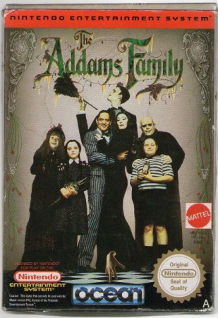 The Addams Family en boîte  - NES