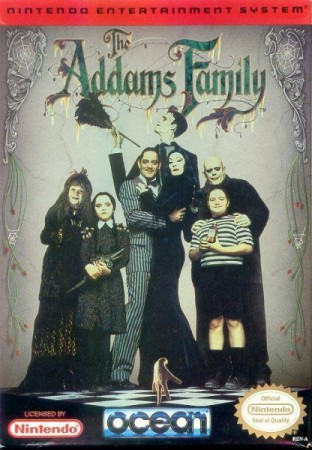 The Addams Family (import USA) en boîte  - NES