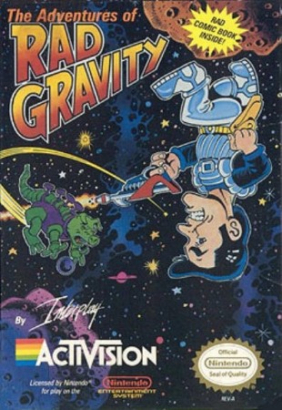 The Adventures of Rad Gravity en boîte - NES