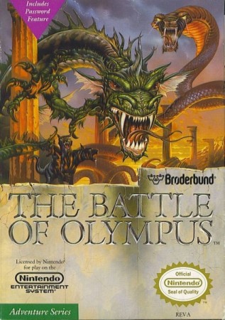 The Battle Of Olympus en boîte - NES