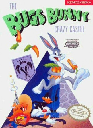 The Bugs Bunny Crazy Castle (import USA) en boîte  - NES