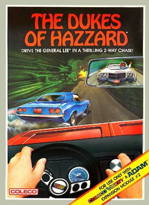 The Dukes of Hazzard Colecovision - Divers rétro