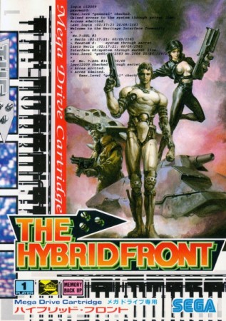The Hybrid Front (import japonais) en boîte  - Megadrive
