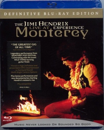 The Jimi Hendrix Experience Live At Monterey - BluRay