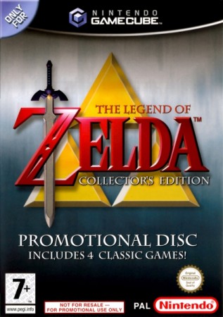 The Legend of Zelda - Collector Edition (Collection) 4 en 1 (version UK) - GameCube