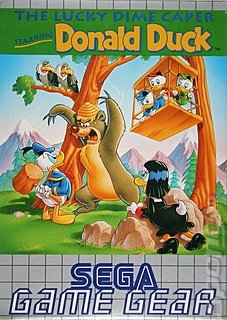 The Lucky Dime Caper starring Donald Duck en boîte - Game Gear