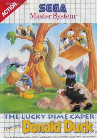 The Lucky Dime Caper Starring Donald Duck - Master System