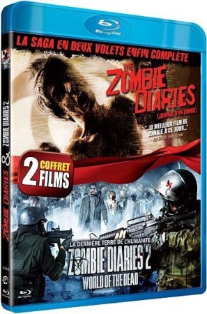 The Zombie Diaries + Zombie Diaries 2 : World Of The Dead - BluRay