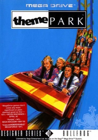 Theme Park en boîte - Megadrive