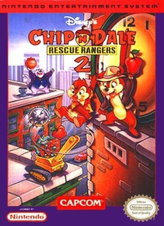 Chip'n Dale (Tic et Tac) The Rescue Rangers 2 - NES