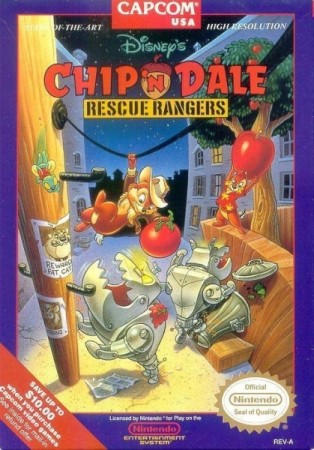 Chip'n Dale (Tic et Tac) The Rescue Rangers  - NES