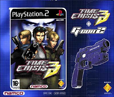 Time Crisis 3 + Gun - Playstation 2