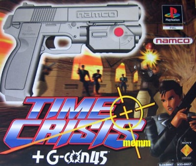Time Crisis et Pistolet GCon  - Playstation One
