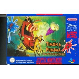 Timon et Pumbaa s'éclatent dans la jungle - Super Nintendo