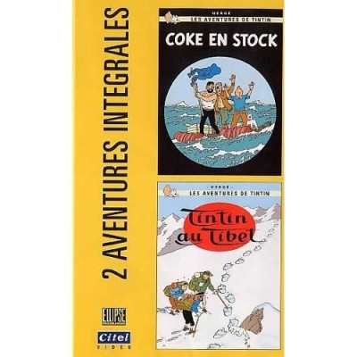 Tintin coke en stock + tibet - DVD