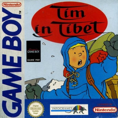 Tintin au Tibet en boîte - Game Boy