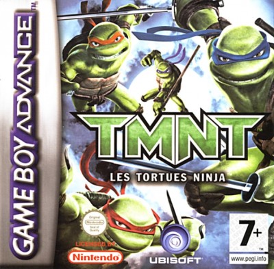 TMNT Les Tortues Ninja en boîte  - Game Boy Advance