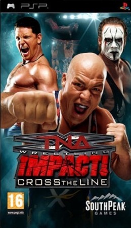 Tna Impact : Cross the line - Playstation Portable
