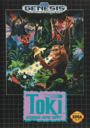 Toki : Going Ape Spit (Import USA - En Boite) - Megadrive