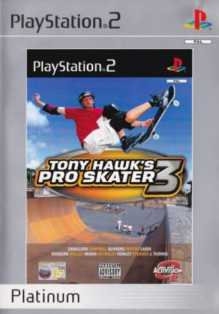 Tony Hawk's Pro Skater 3 Platinum - Playstation 2