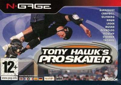 Tony Hawk's Pro Skater (N-Gage) - Divers rétro
