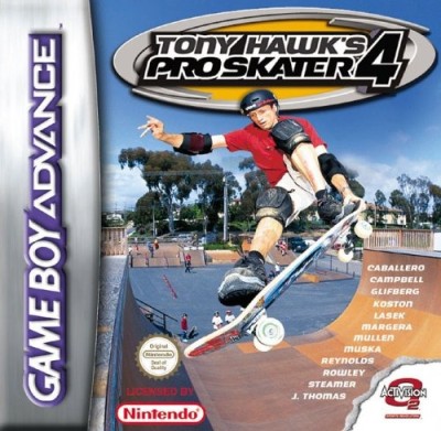 Tony Hawk's Pro Skater 4 en boîte  - Game Boy Advance