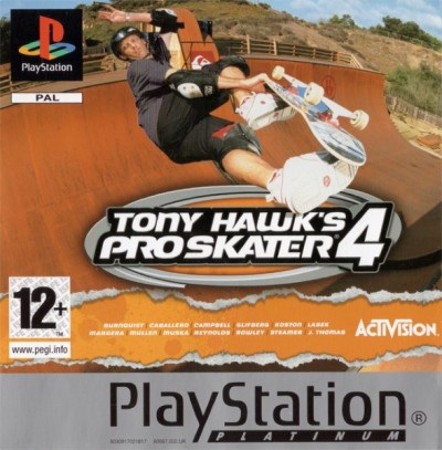 Tony Hawk's Pro Skater 4 Platinum - Playstation One