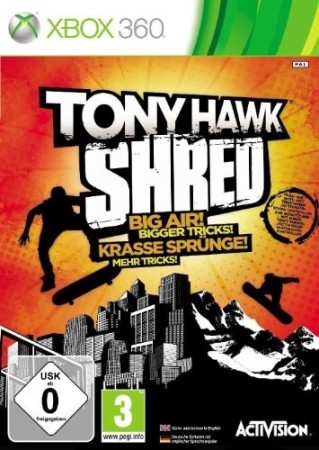 Tony Hawk Shred sans skate - Xbox 360