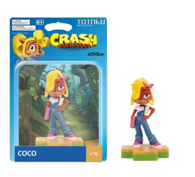 Figurine Crash Bandicoot - Coco - Totaku N°32 - Figurine