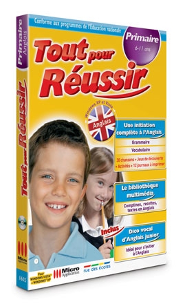 Tout pour reussir anglais primaire - Jeux PC