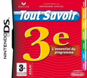 Tout Savoir : 3 ème - DS