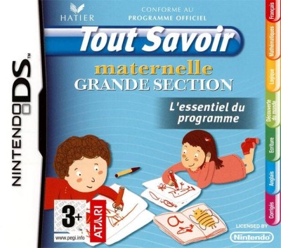 Tout Savoir Grande Section Maternelle - DS