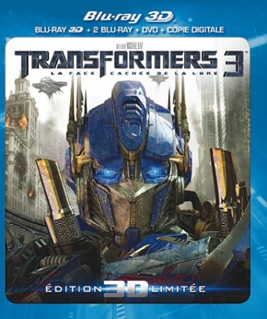 Transformers 3 : La Face Cachée de la Lune 3D - BluRay
